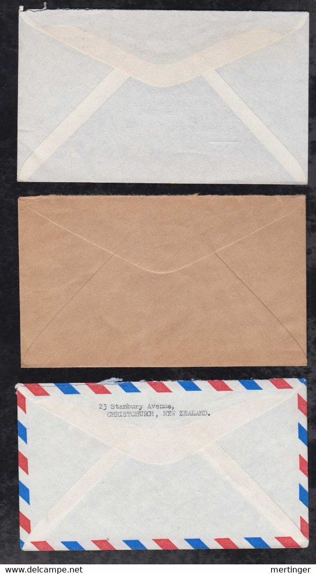 New Zealand 1963-69 3 Meter Airmail Cover To England - Cartas & Documentos