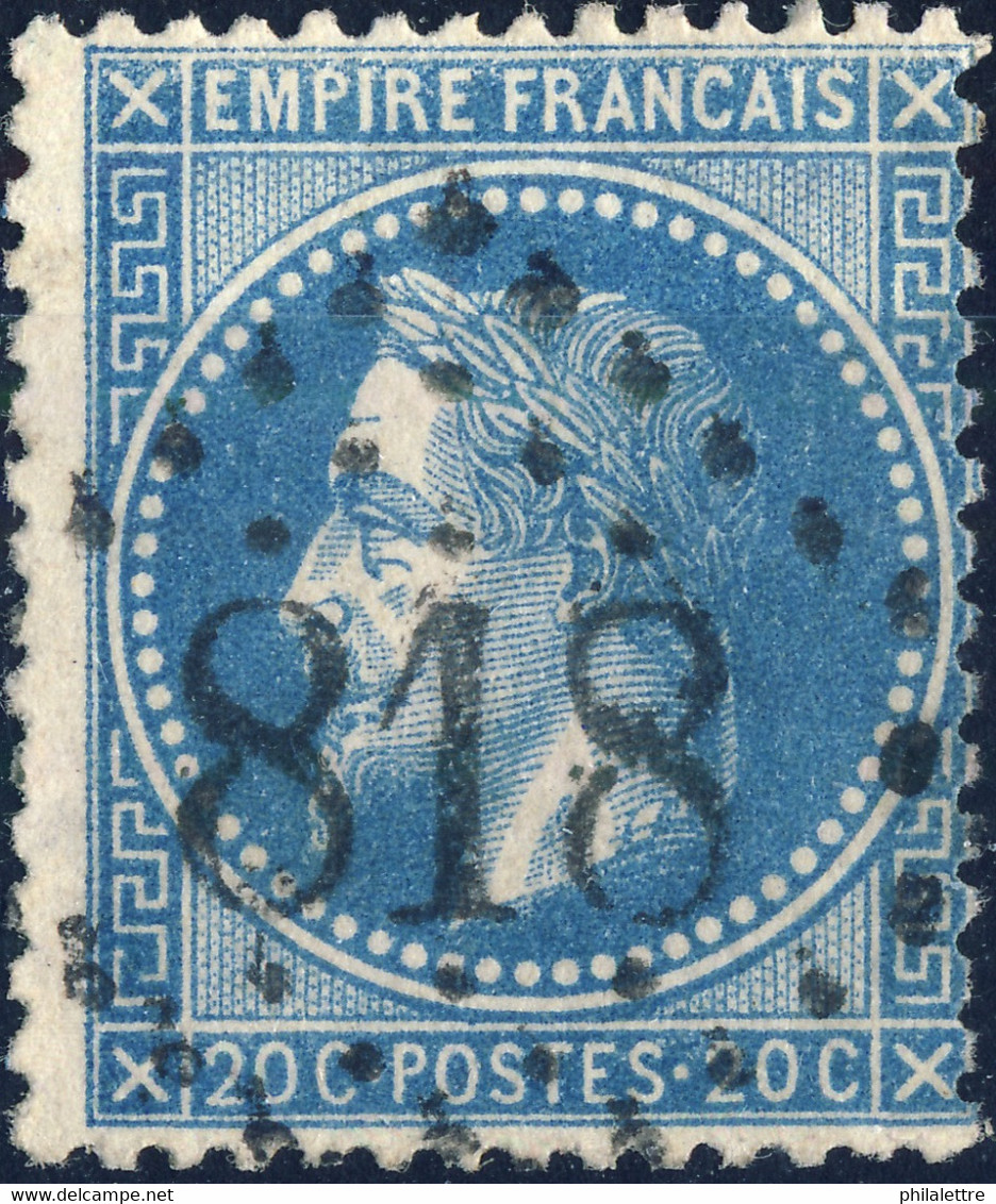 France - Yv.29B 20c Empire Lauré - Obl. GC 818 (ind. 4 - CERNAY, Haut-Rhin) - B/TB - Other & Unclassified