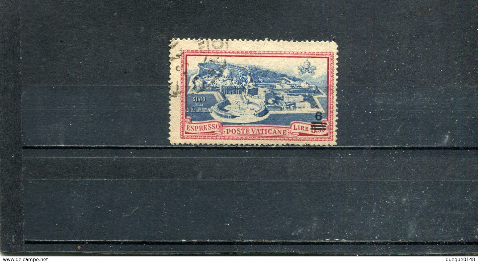 Vatican 1946 Yt 7 - Priority Mail