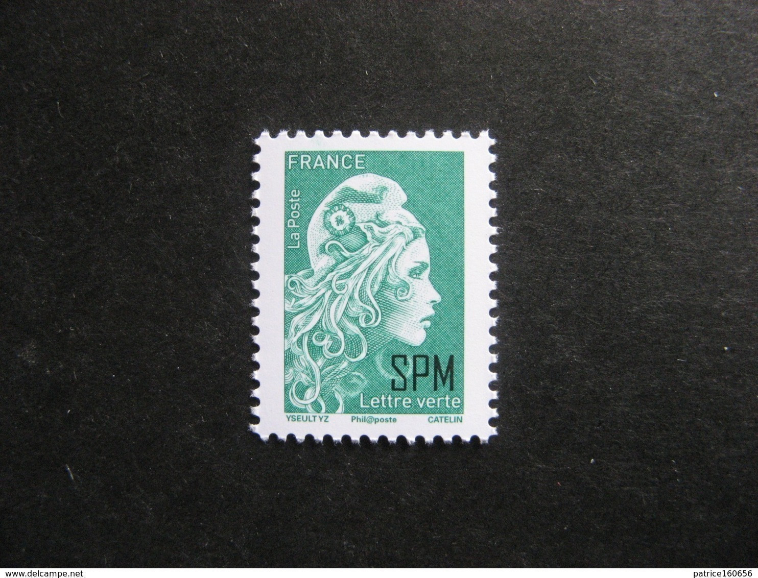 Saint Pierre Et Miquelon: TB Marianne L'Engagée Verte 2019, Neuf XX. - Unused Stamps
