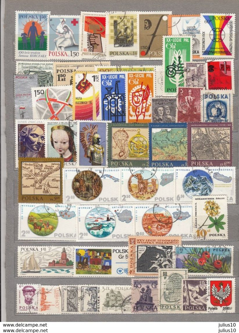 POLAND Used (o) Stamps Lot 2 Scans #16967 - Collections