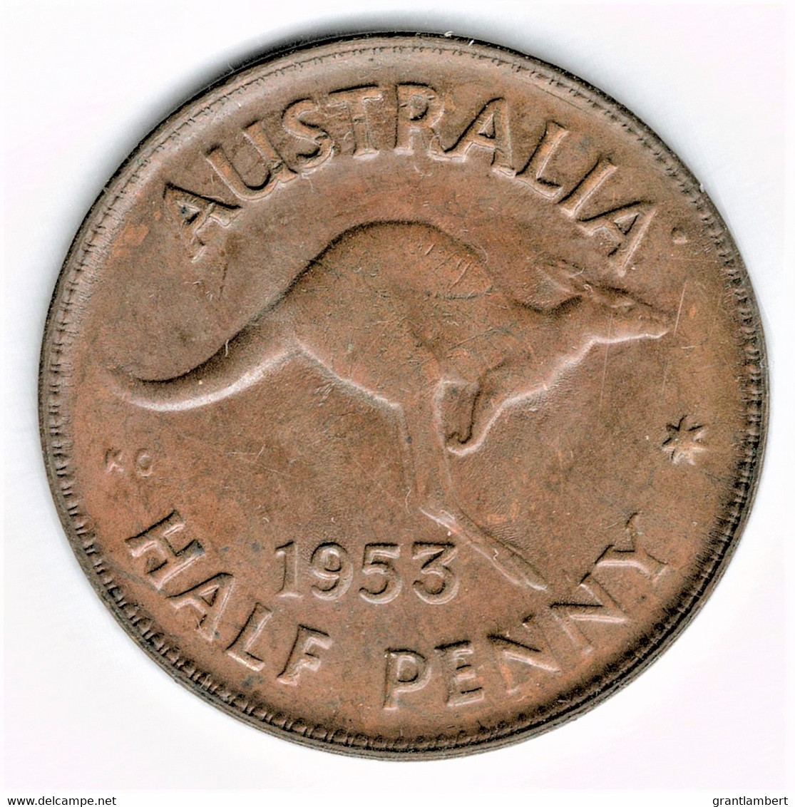 Australia 1953 Halfpenny Uncirculated - ½ Penny