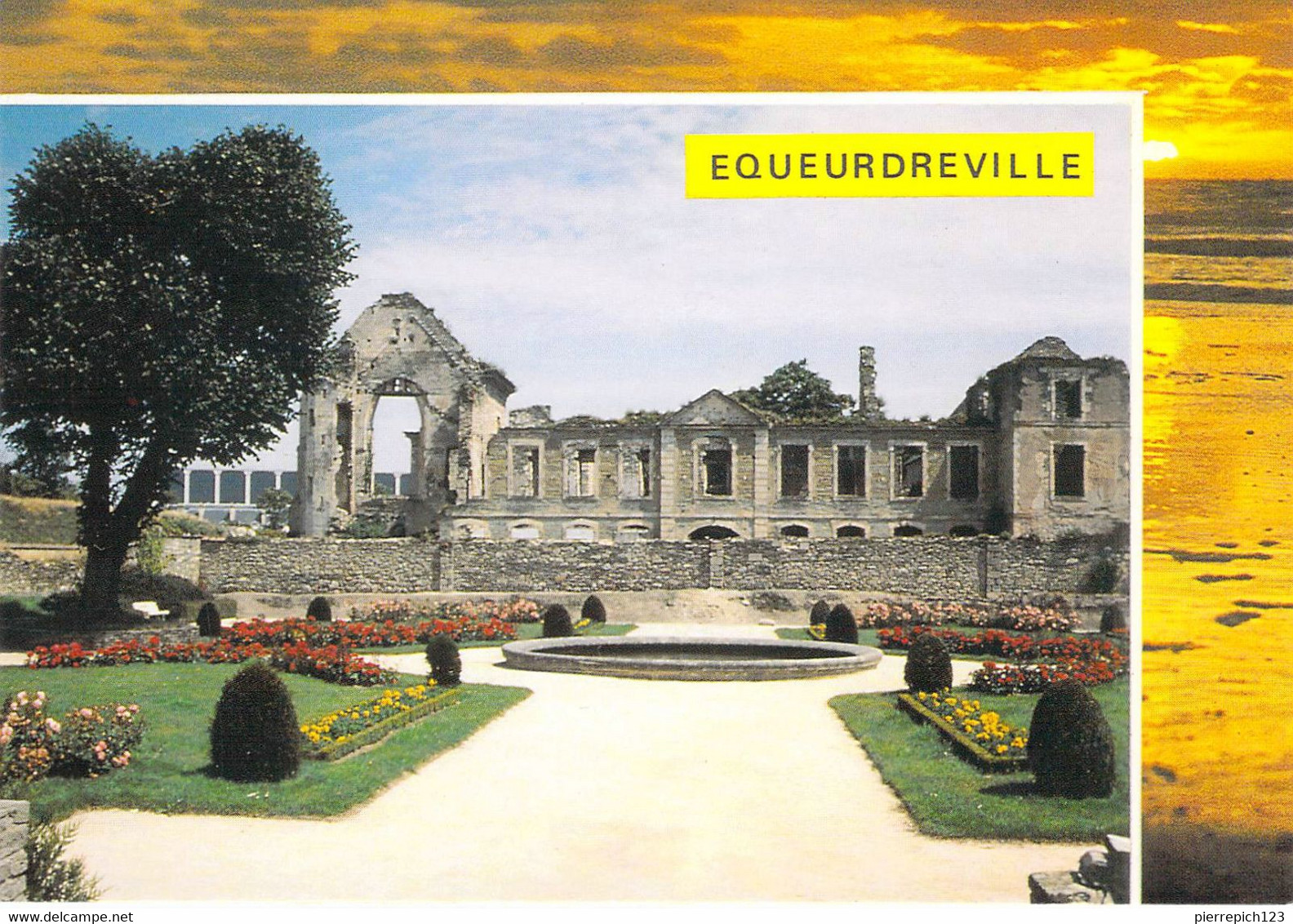 50 - Equeurdreville - L'ancienne Abbaye Et Ses Jardins - Equeurdreville