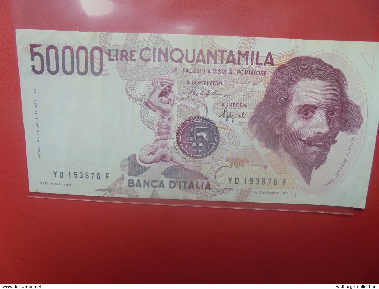 ITALIE 50.000 LIRE 1984 Circuler - 50000 Liras