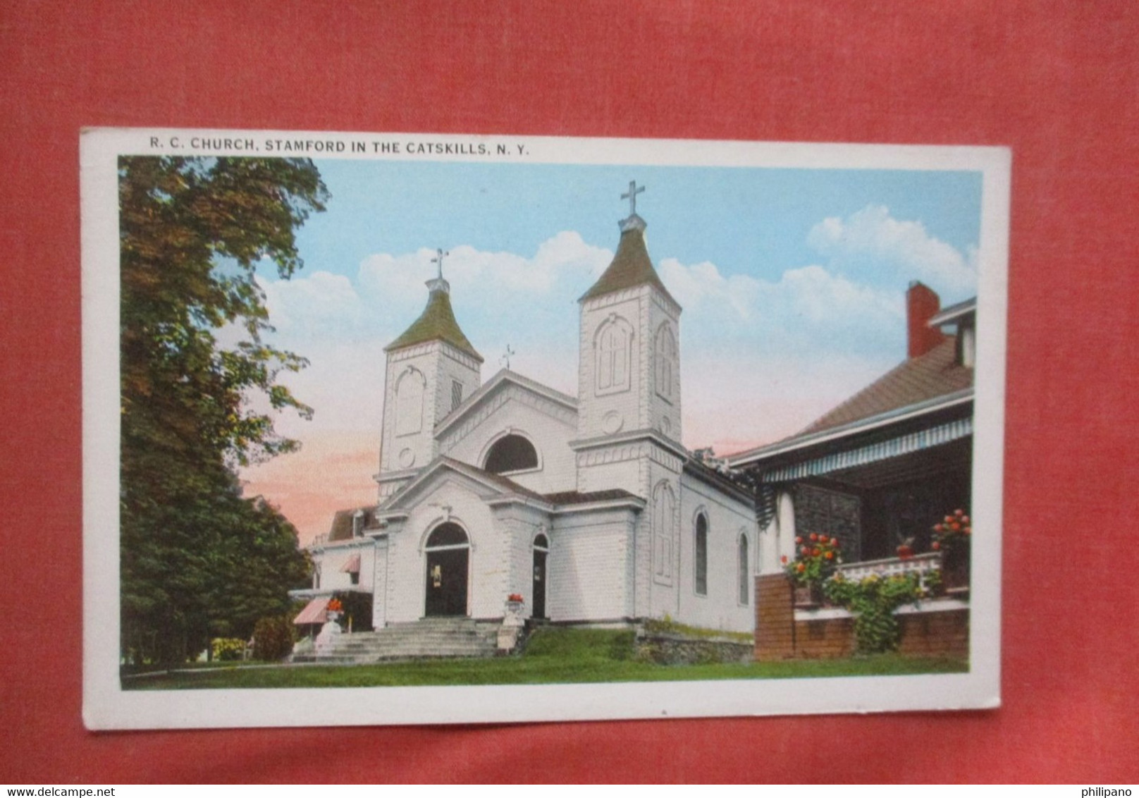 R.C. Church Stamford In The  Catskills      New York      Ref  5004 - Catskills