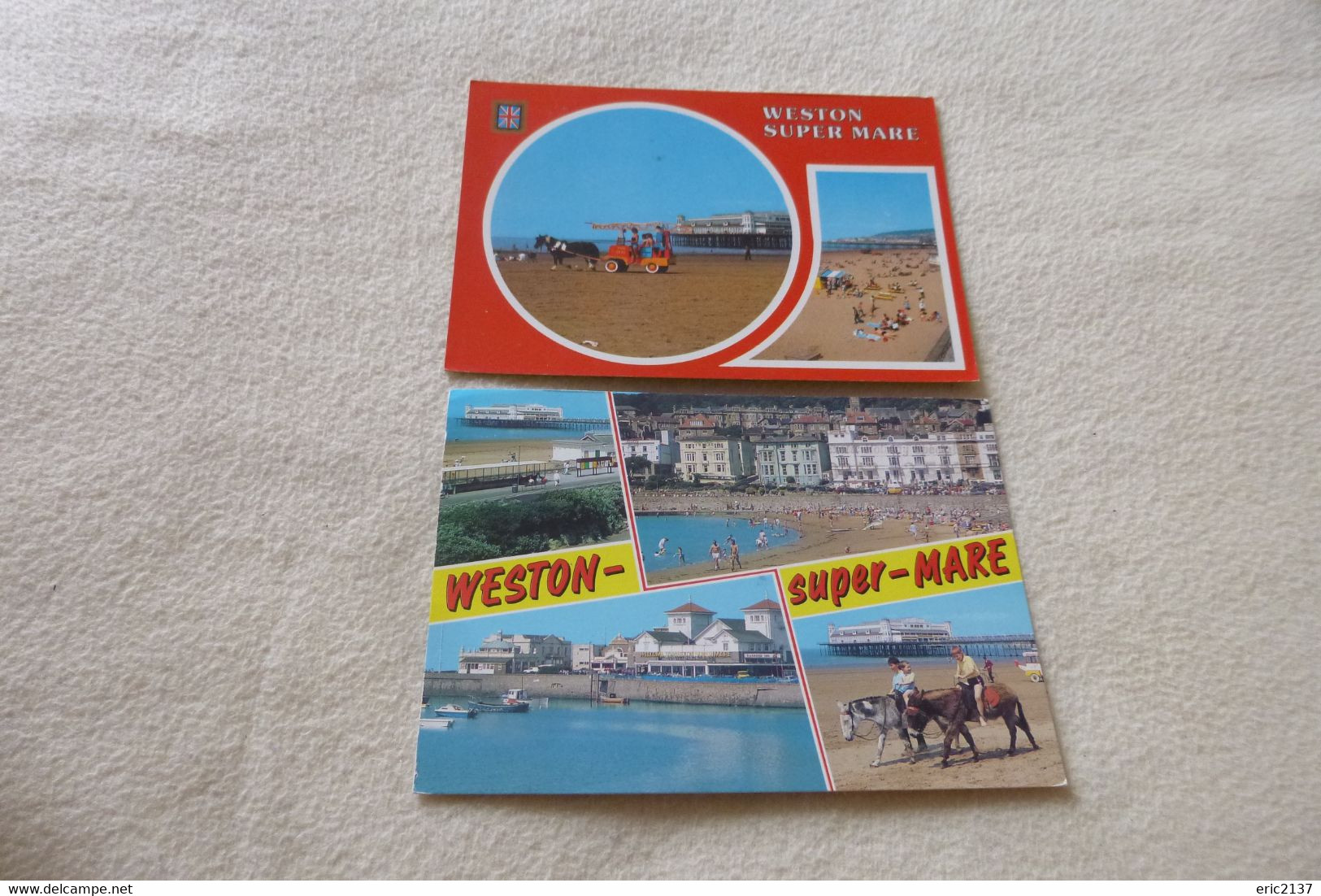 LOT DE 2 CARTES MULTI VUES ... - Weston-Super-Mare