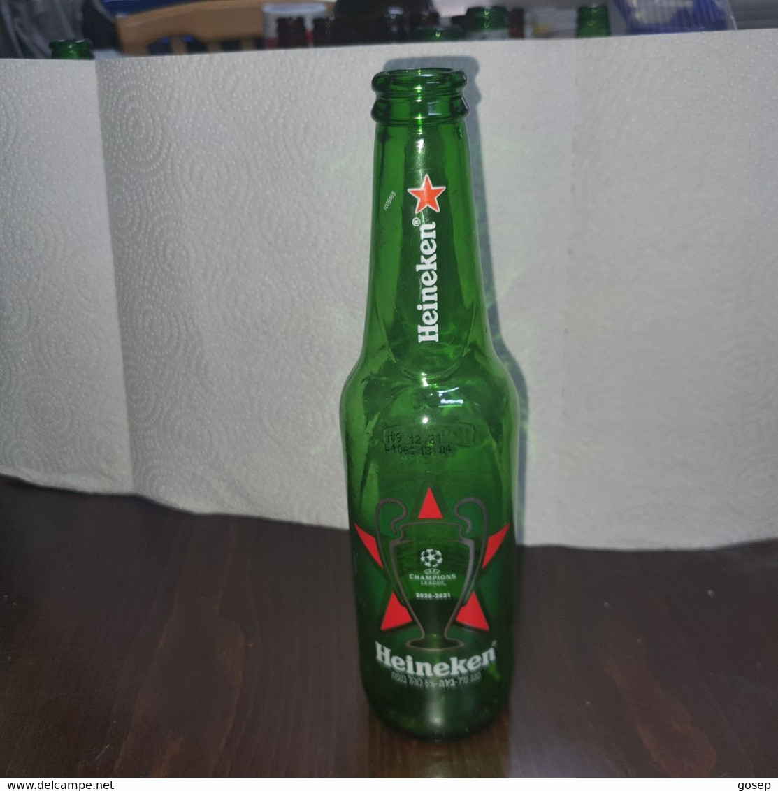 Israel-heineken Champions League-(2020-2021)-(9.12.21)-bottles-(330ml)-(5%)-good - Beer