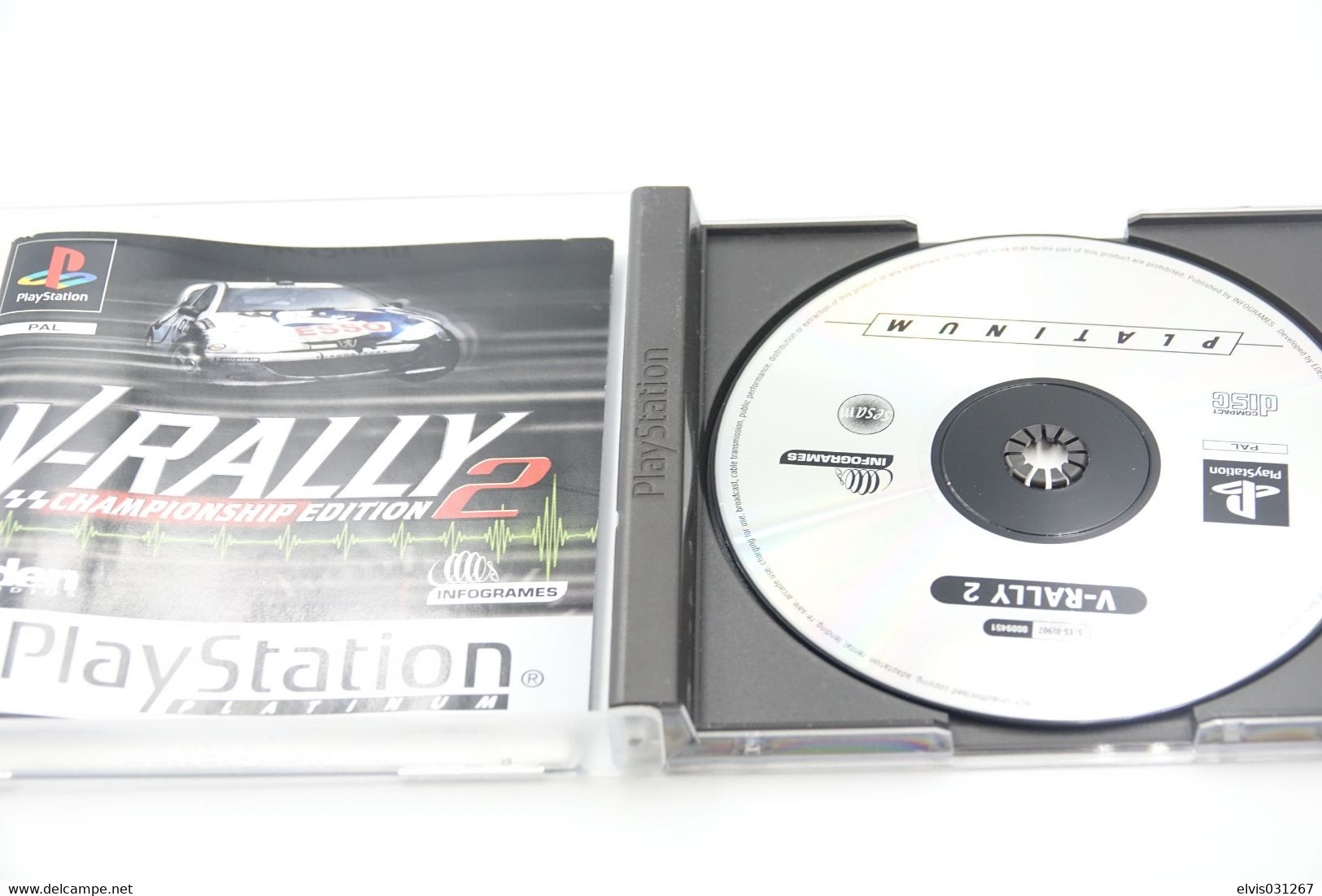 SONY PLAYSTATION ONE PS1 : V-RALLY CHAMPION EDITION 2 - PLATINUM - Playstation