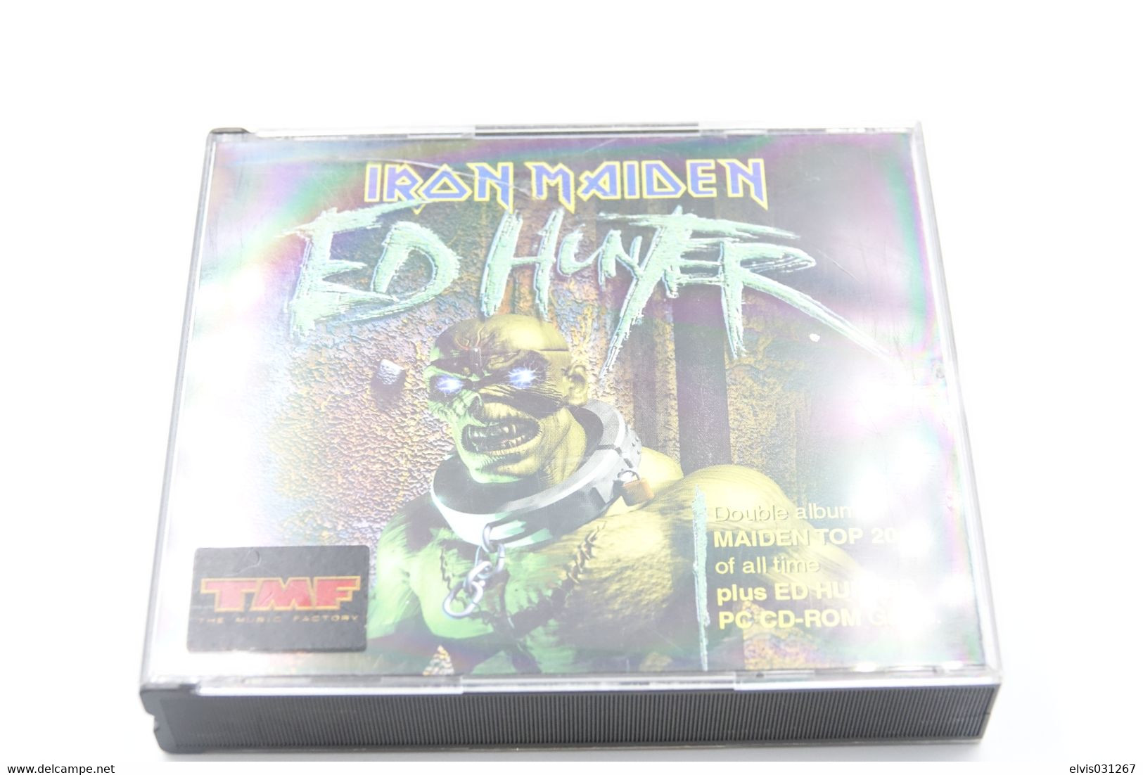 PERSONAL COMPUTER PC GAME : CD IRON MAIDEN ED HUNTER - MUSIC - ULTRA RARE - TMF - PC-Spiele