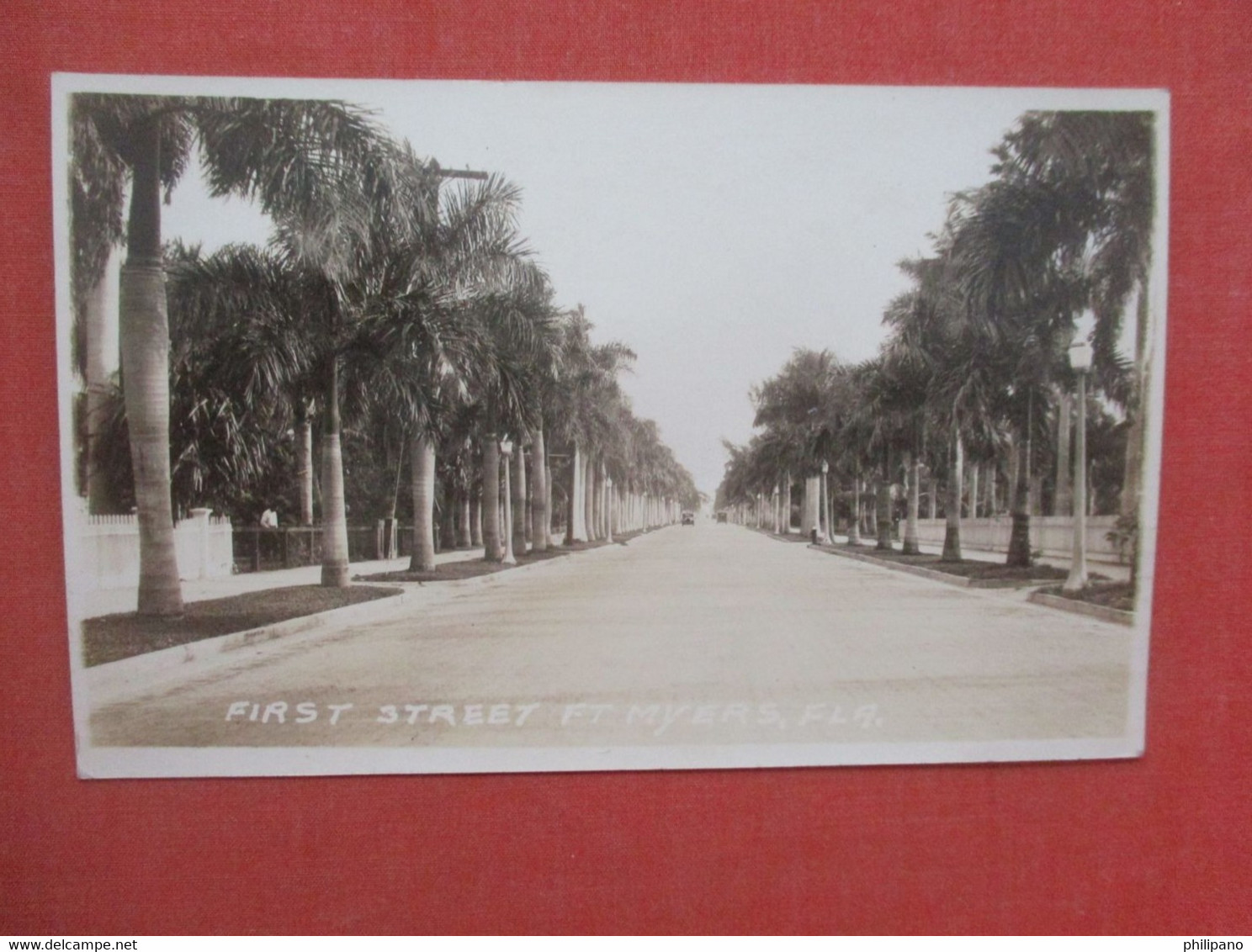 RPPC   First Street    Fort Myers    Florida     Ref  5007 - Fort Myers