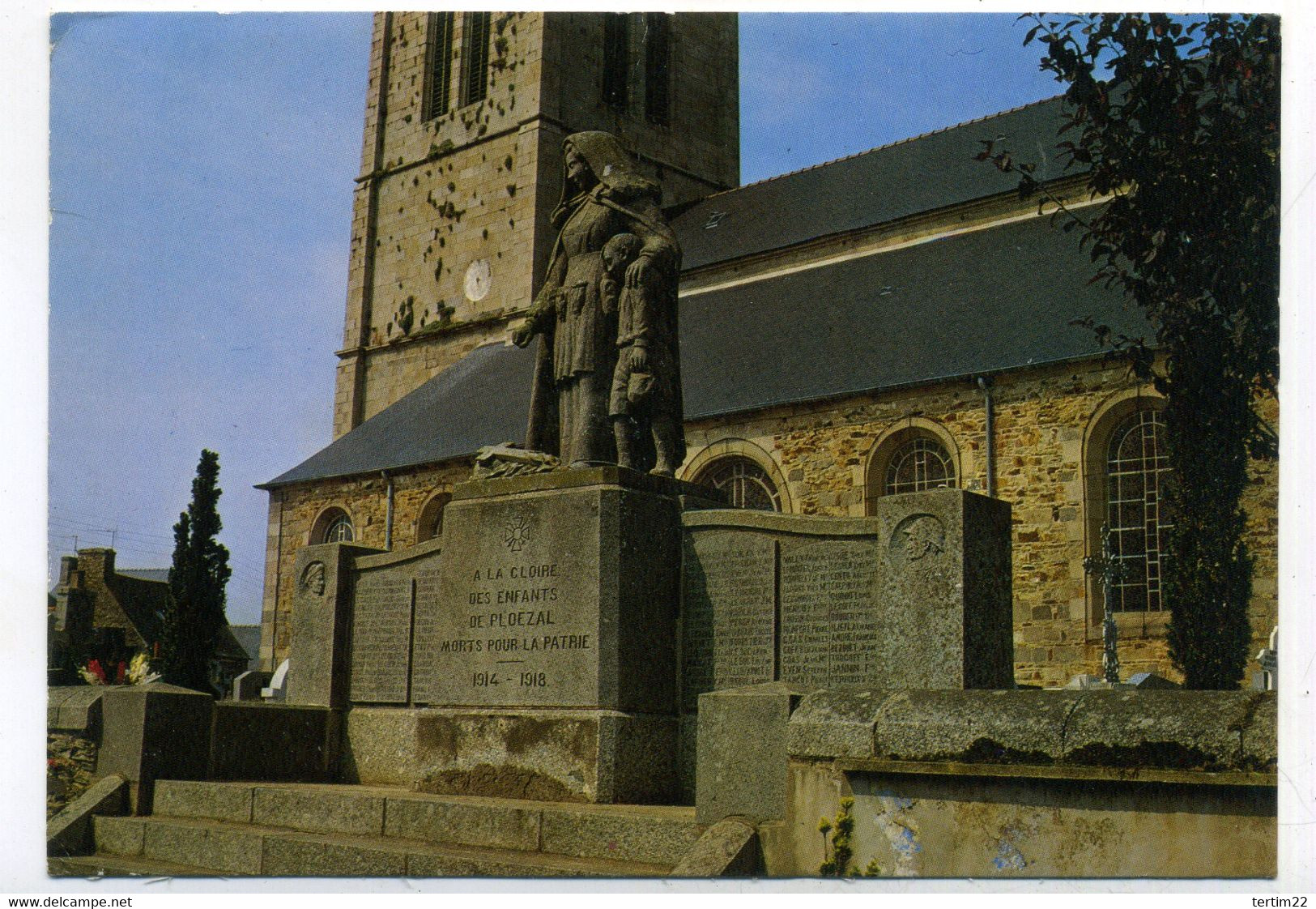 ( PLOEZAL )( LA ROCHE JAGU )( 22 COTES DU NORD )( MONUMENT AUX MORTS ) - Ploëzal