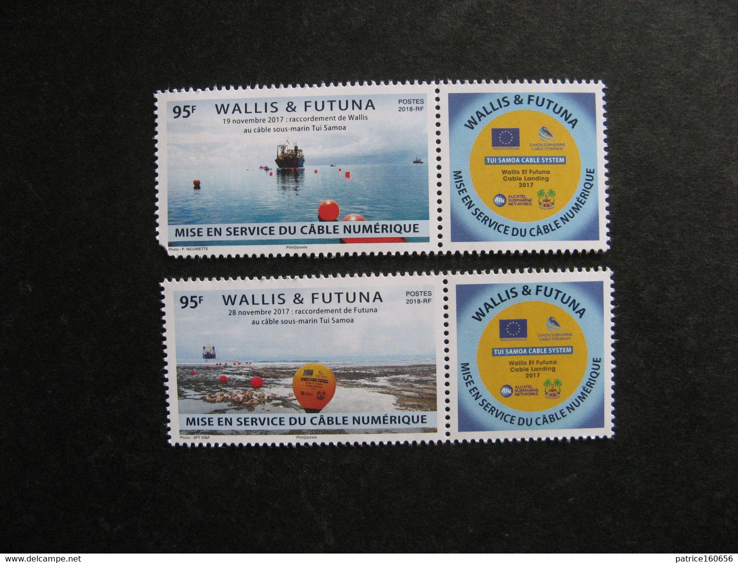 A). Wallis Et Futuna: Paire N° 885 Et N° 886, ( 885: 2° Choix Non Compté Et 886 TB), Neufs XX. - Nuevos