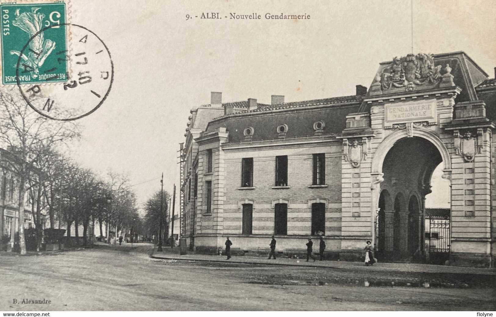 Albi - Vue Sur La Nouvelle Gendarmerie Nationale - Gendarme - Caserne - Rue - Albi