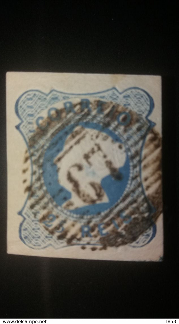 D.MARIA II - MARCOFILIA - 1ªREFORMA (67) OLIVEIRA DE AZEMÉIS - Used Stamps