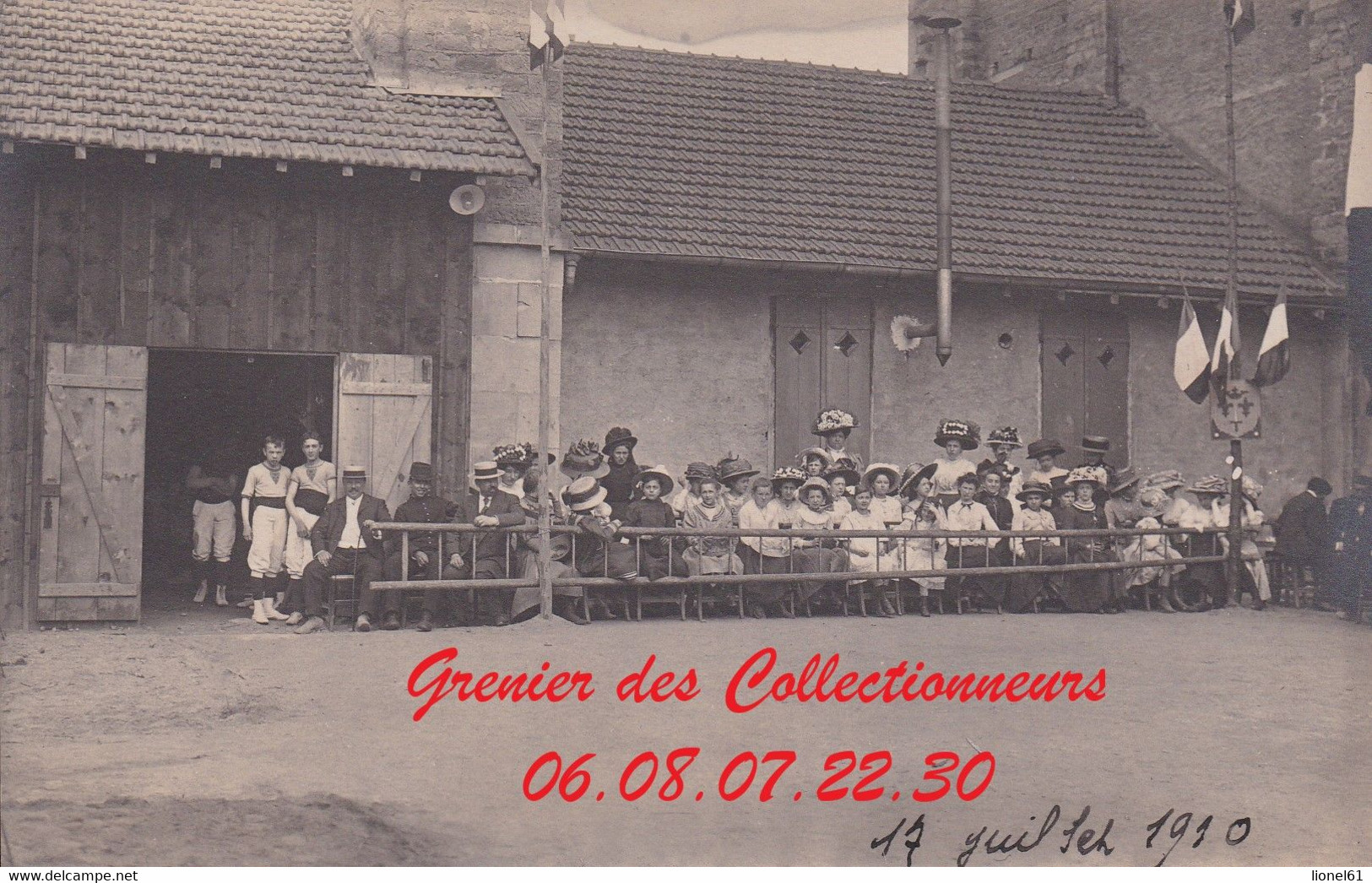 EPINAL : (88) CARTE PHOTO  Gymnastique 17 JUILLET 1910 (autre Vue) - Epinal