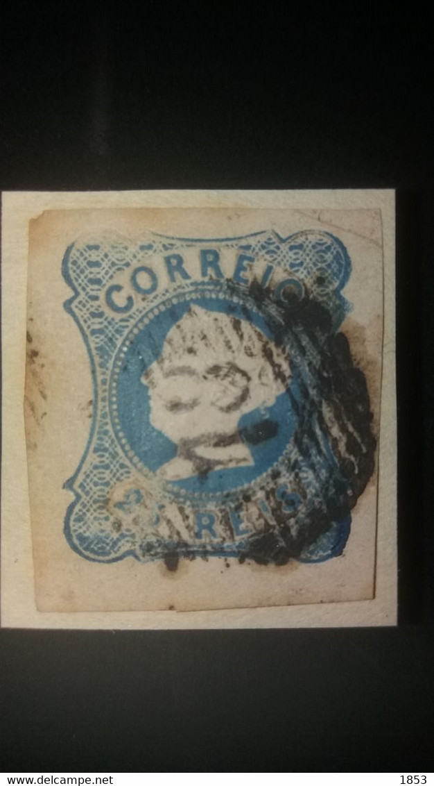 D.MARIA II - MARCOFILIA - 1ªREFORMA (78)  ÁGUEDA RRR - Used Stamps