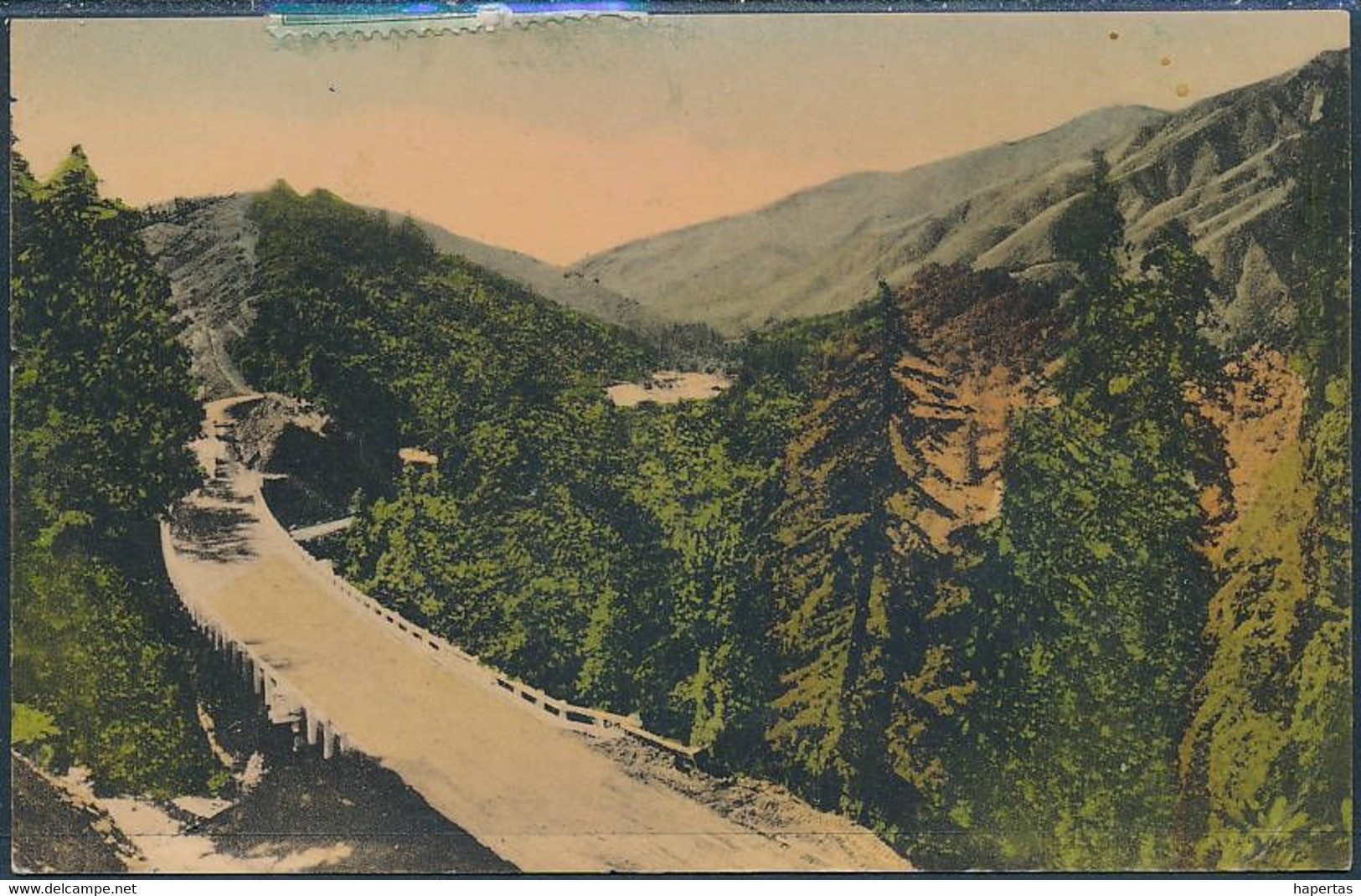 Castro Creek Bridge Near Ripplewood Resort, Big Sur, California - Posted 1949 - Big Sur