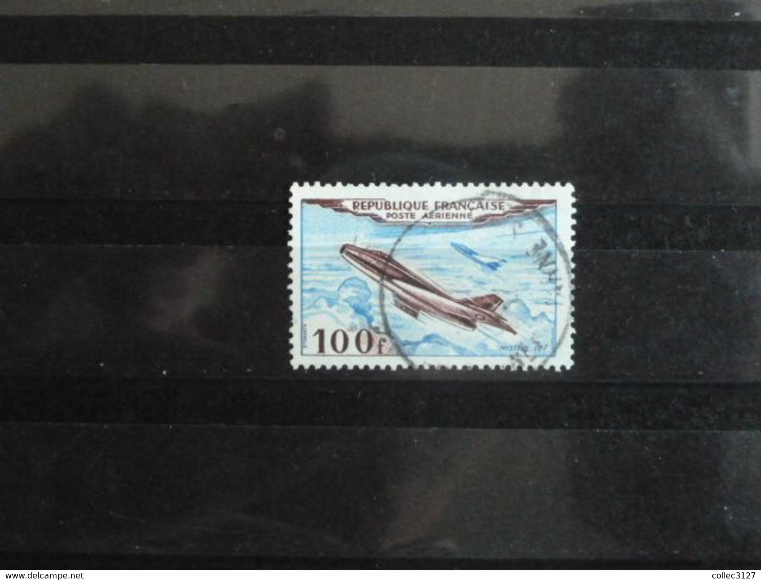 M3 - Variété Sur Poste Aérienne YT 30 - Signature Bleue - Oblitéré - Used Stamps