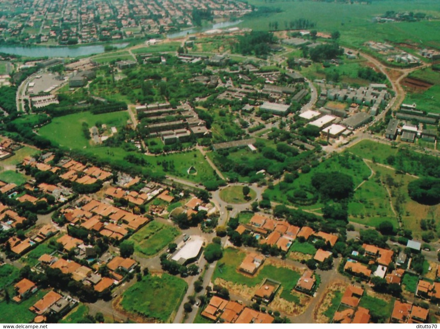 Campinas - Vista Aerea Da Unicamp - Formato Grande Non Viaggiata – E 17 - Cuiabá