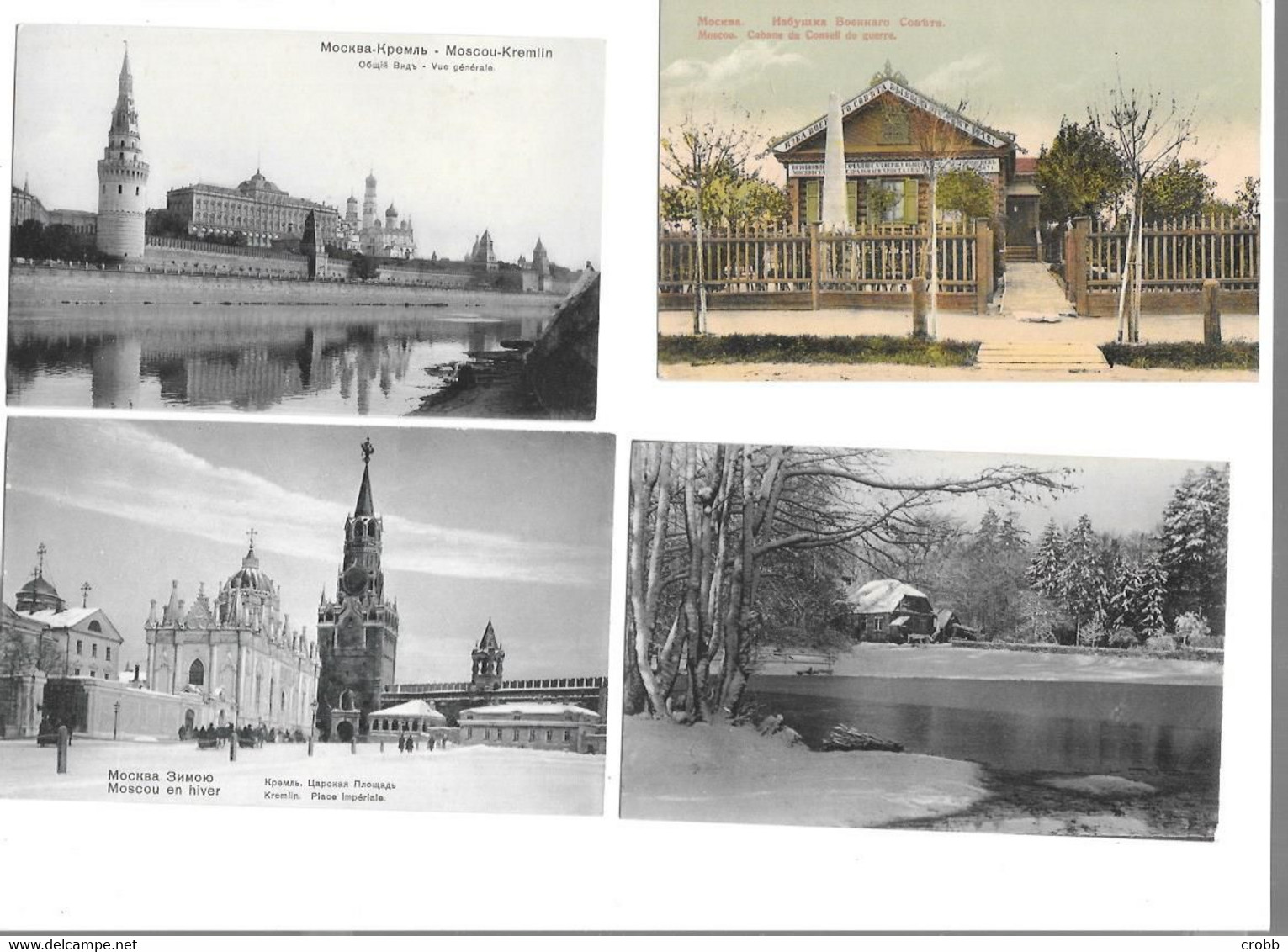 12281- Lot De 4 CPA De RUSSIE, - Russie