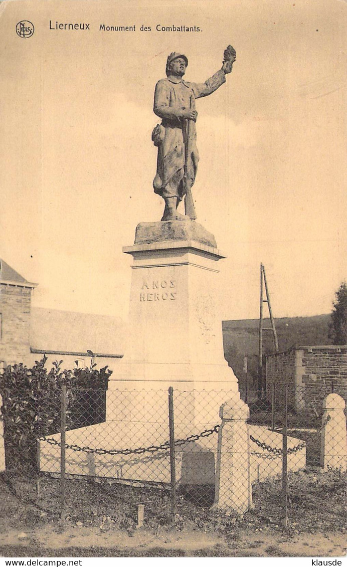 Lierneux - Monument Des Combattants - Lierneux