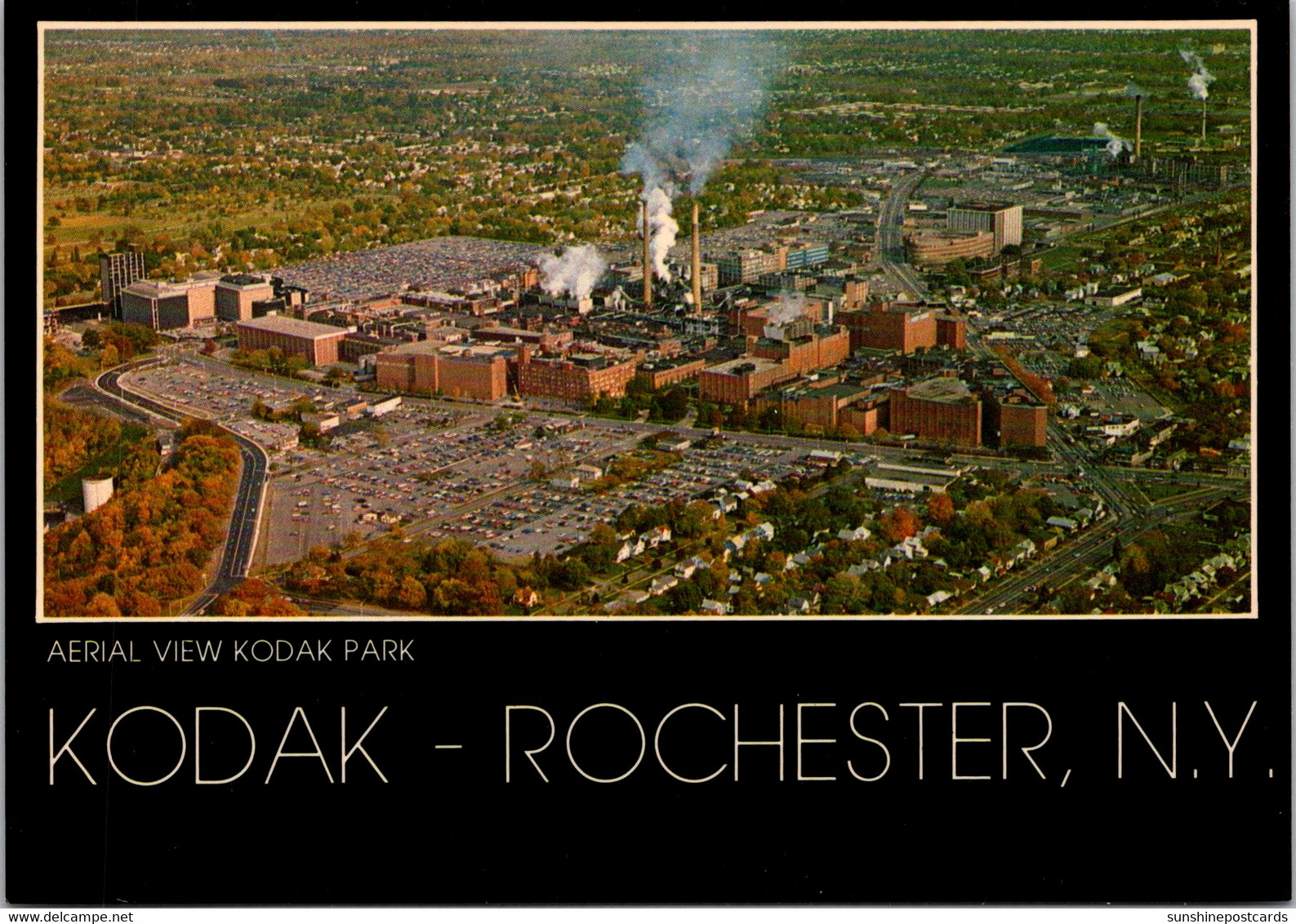 New York Rochester Aerial View Of Kodak Park - Rochester