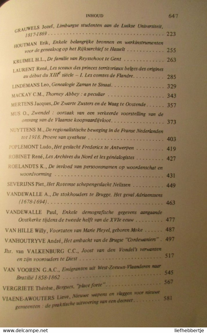 Gedenkboek Michiel Mispelon - 1982 - Handzame - Genealogie Familiekunde Stamboom - Zonder Classificatie