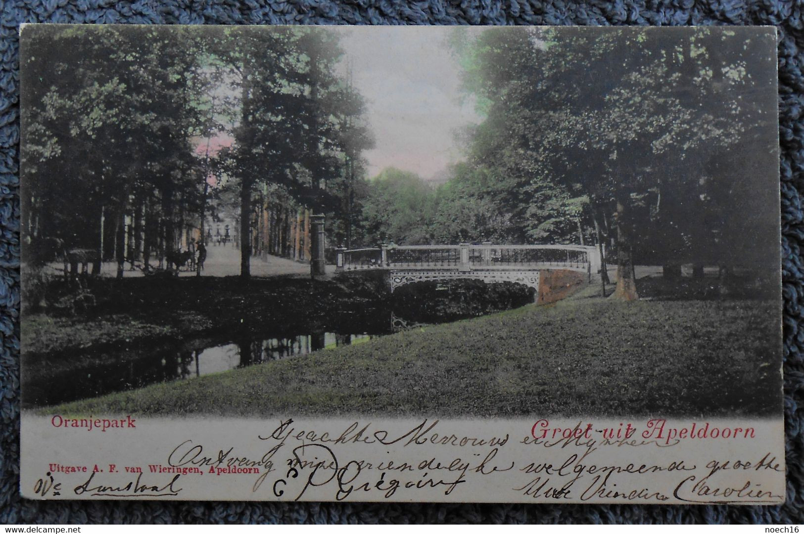 CPA Colorisée 1901 Groet Uit Apeldoorn - Oranjepark - Apeldoorn