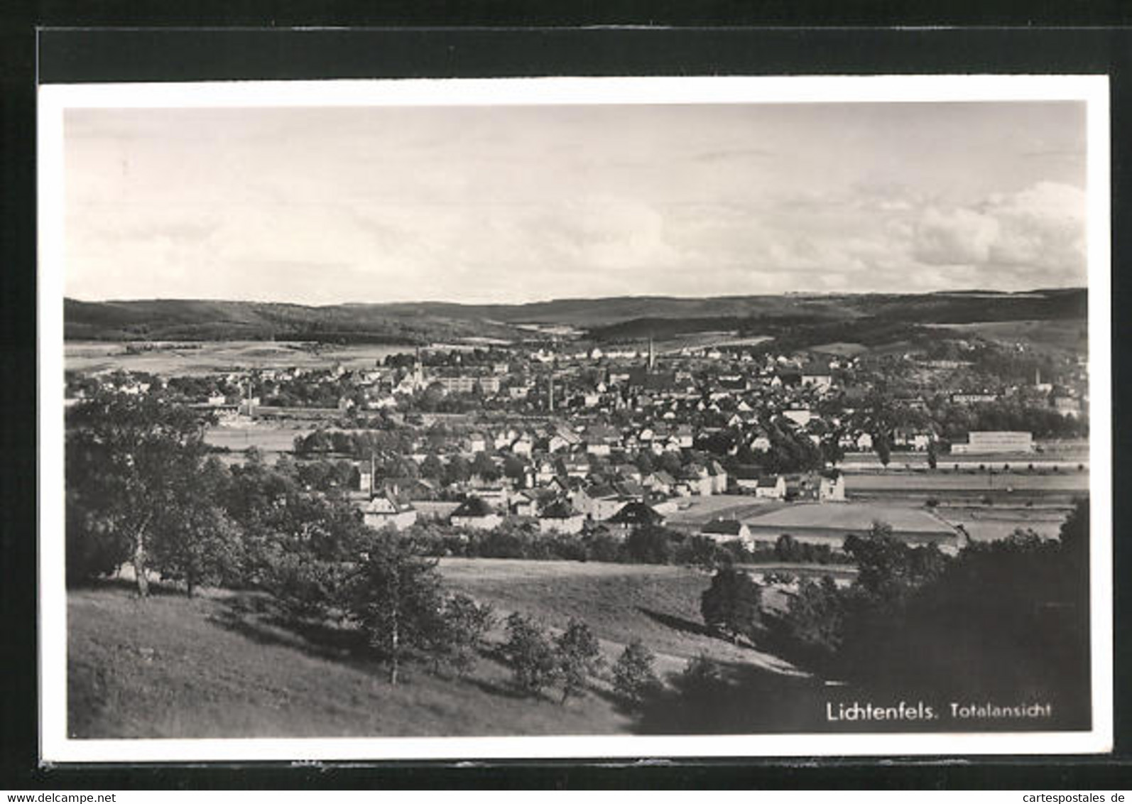 AK Lichtenfels, Totalansicht Aus Der Vogelschau - Lichtenfels