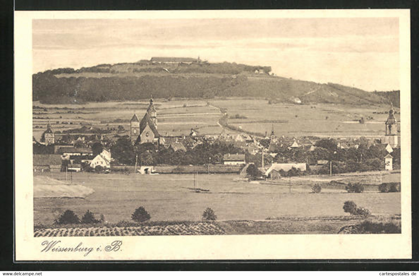 AK Weissenburg I.B., Gesamtansicht Aus Der Vogelschau - Weissenburg