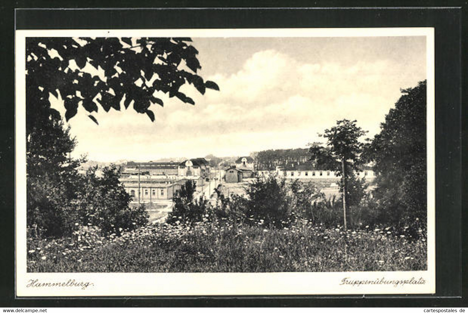 AK Hammelburg, Blick Auf Die Baracken Des Truppenübungsplatzes - Hammelburg