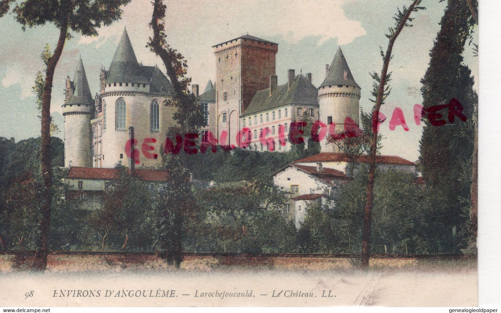 16-  LA ROCHEFOUCAULD - LE CHATEAU - CHARENTE - Ruffec