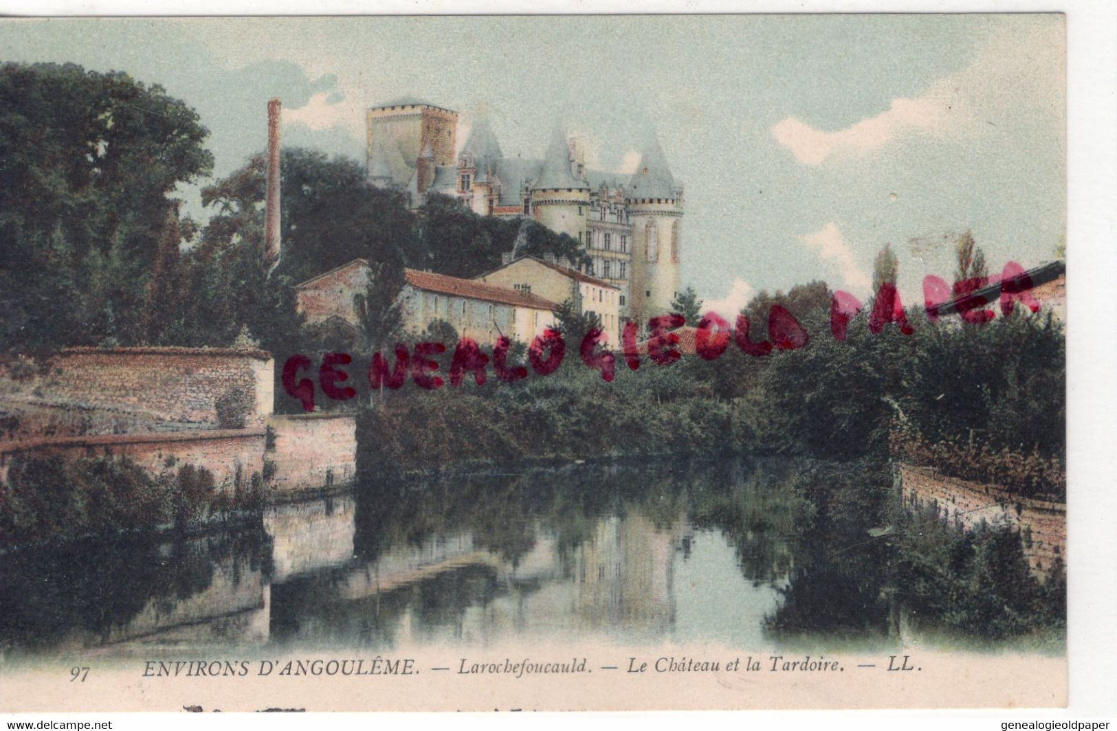 16-  LA ROCHEFOUCAULD - LE CHATEAU ET LA TARDOIRE - CHARENTE - Ruffec