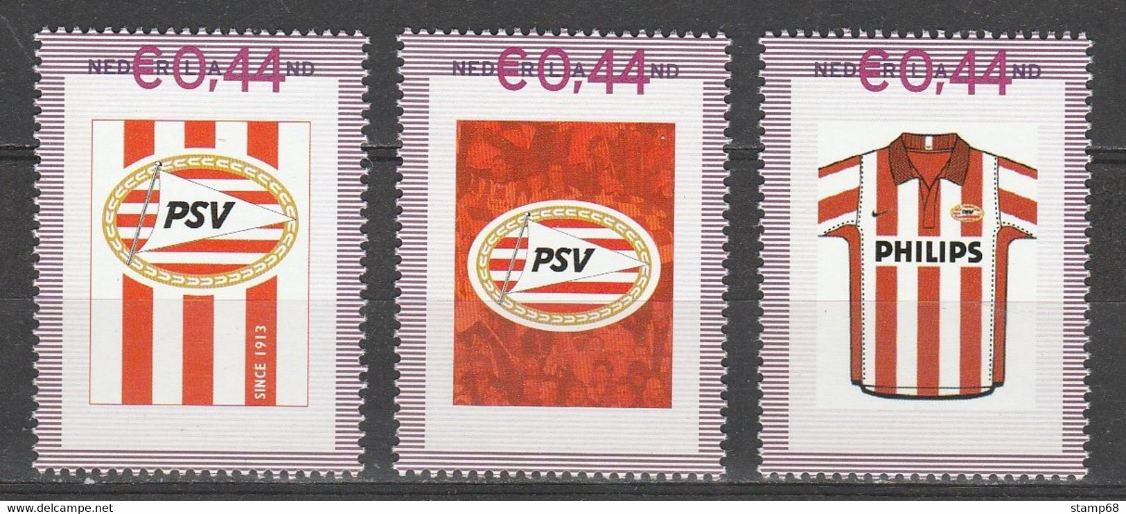 Nederland NVPH 2489 Persoonlijke Zegels Laat PSV Zegelvieren Uit PP3 2007 MNH Postfris - Personnalized Stamps