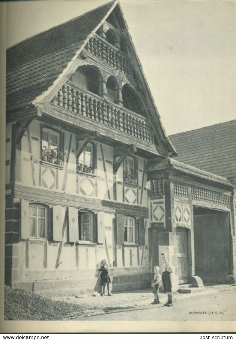 Photo - reproduction - document imprimé - photos Alsace - Buswiller Zutzendorf Weyersheim Issenhausen Kirrwiller