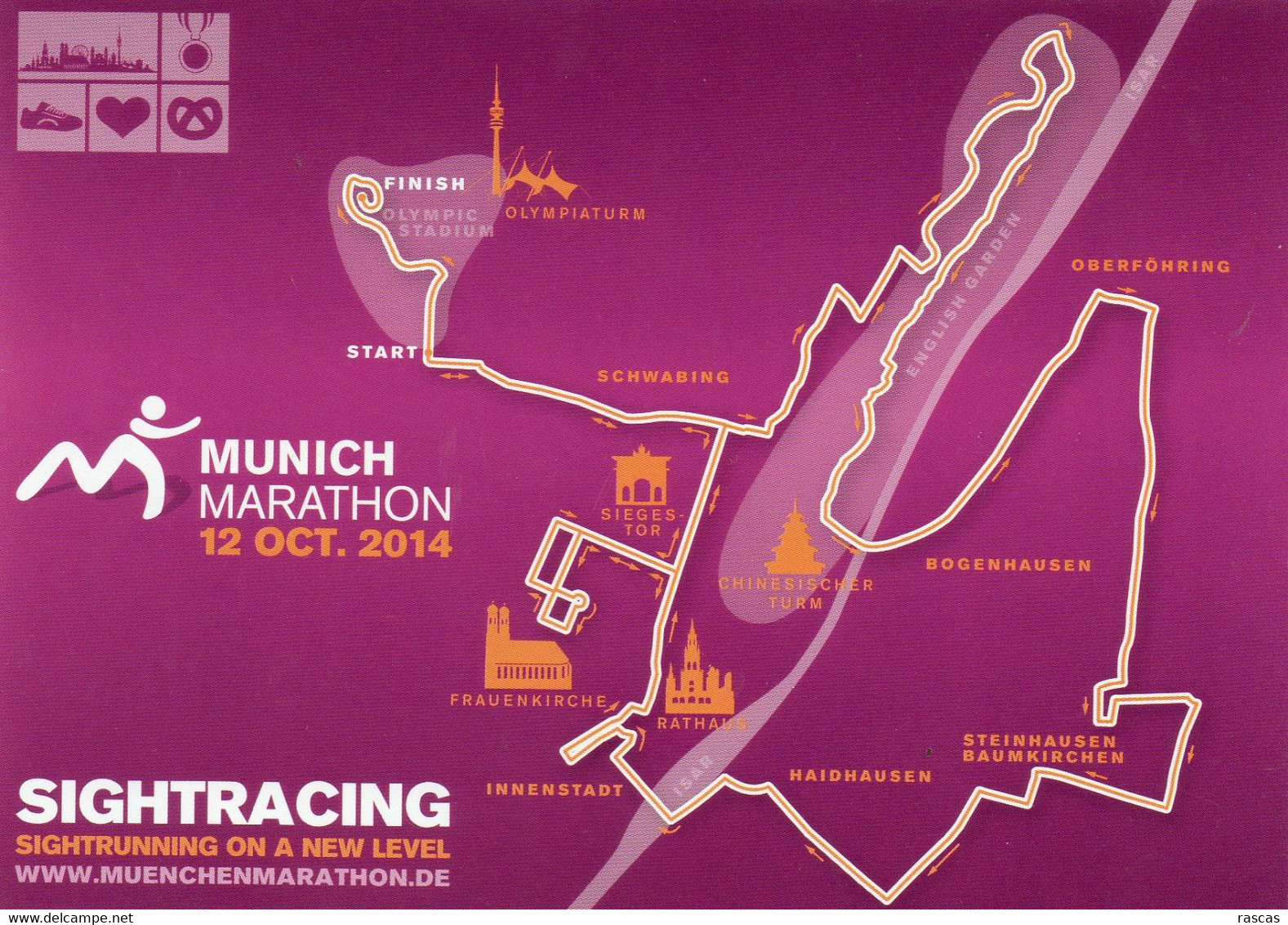 CPM - E - ATHLETISME - COURSE A PIED - MUNICH MARATHON 2014 - Atletismo