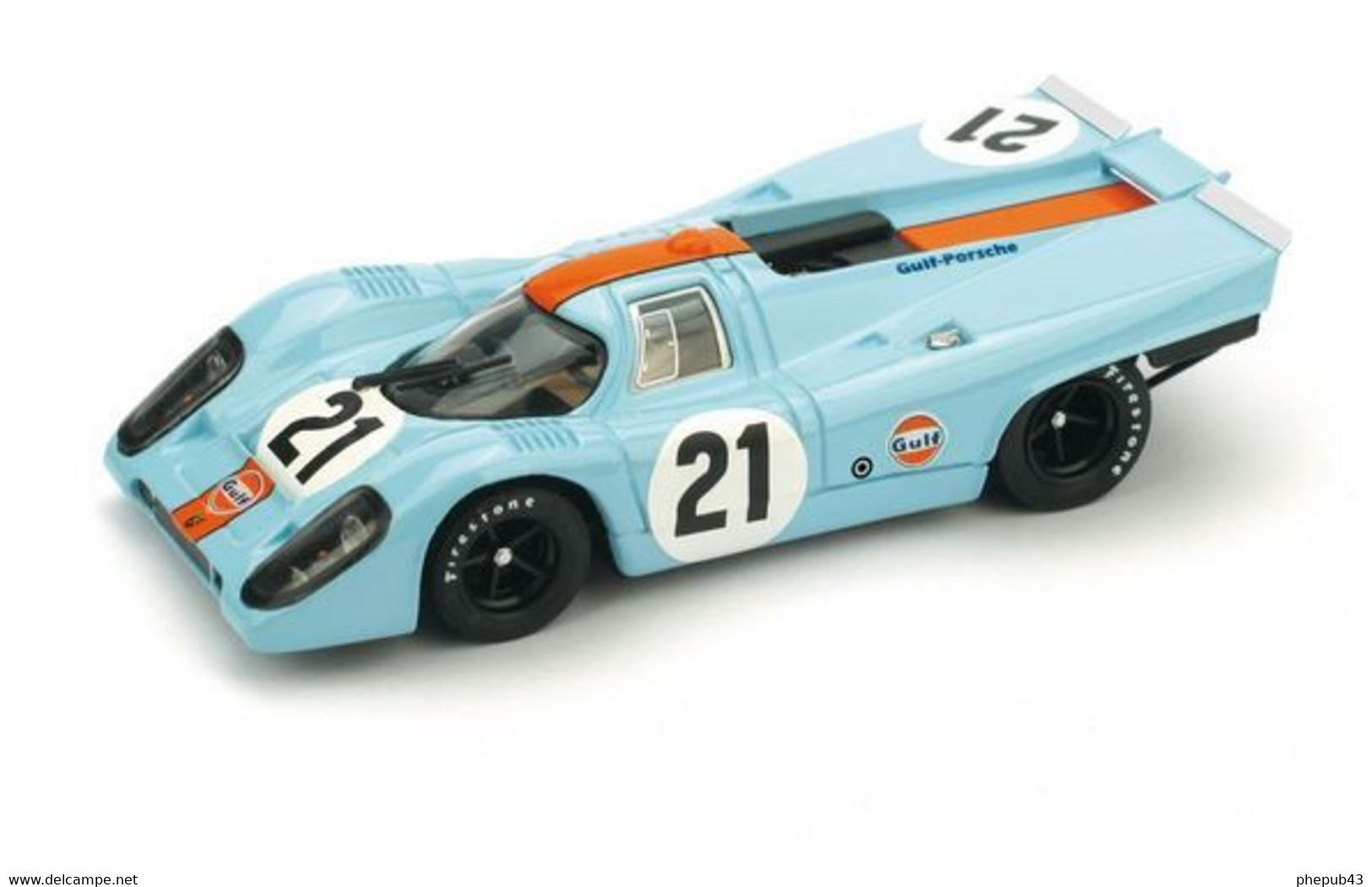 Porsche 917K - 50th Years Gulf - Rodriguez/Kinnunen - Le Mans 1970 #21 - Brumm - Brumm