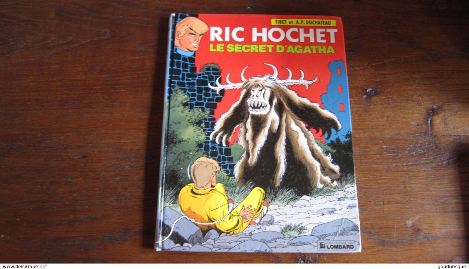 EO RIC HOCHET N°48 LE SECRET D'AGATHA  TIBET DUCHATEAU - Ric Hochet