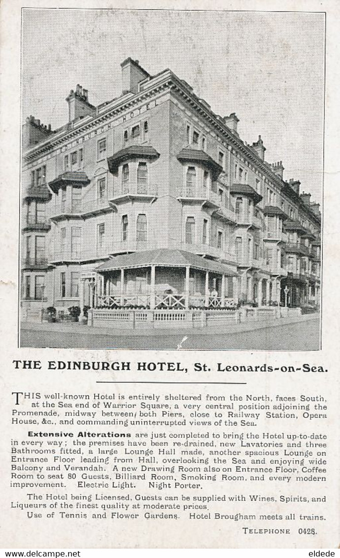 St Leonards  The Edinburgh Hotel - Hastings