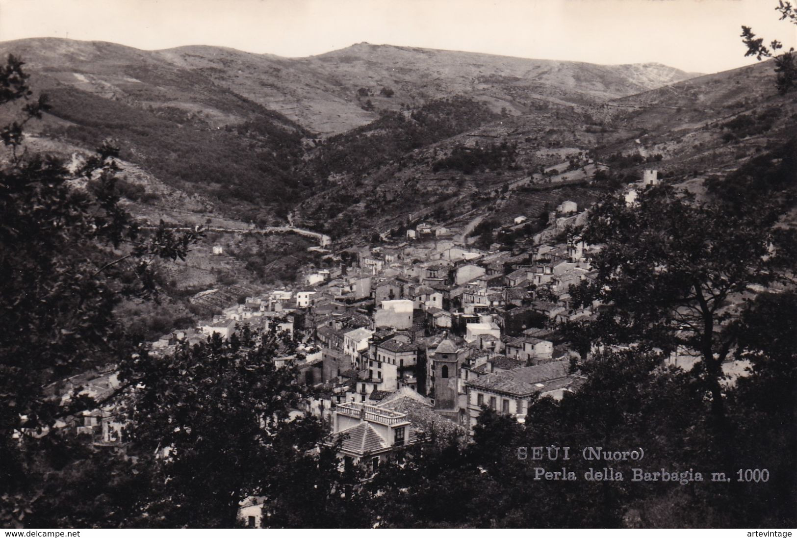 Cartolina Di Seui ( Nuoro ) Perla Della Barbagia - Nuoro