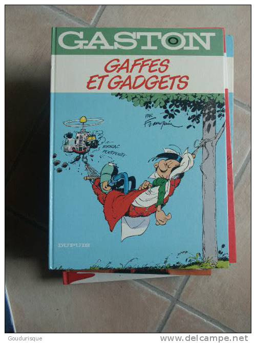 GASTON LAGAFFE  T0 GAFFES ET GADGETS  FRANQUIN - Gaston