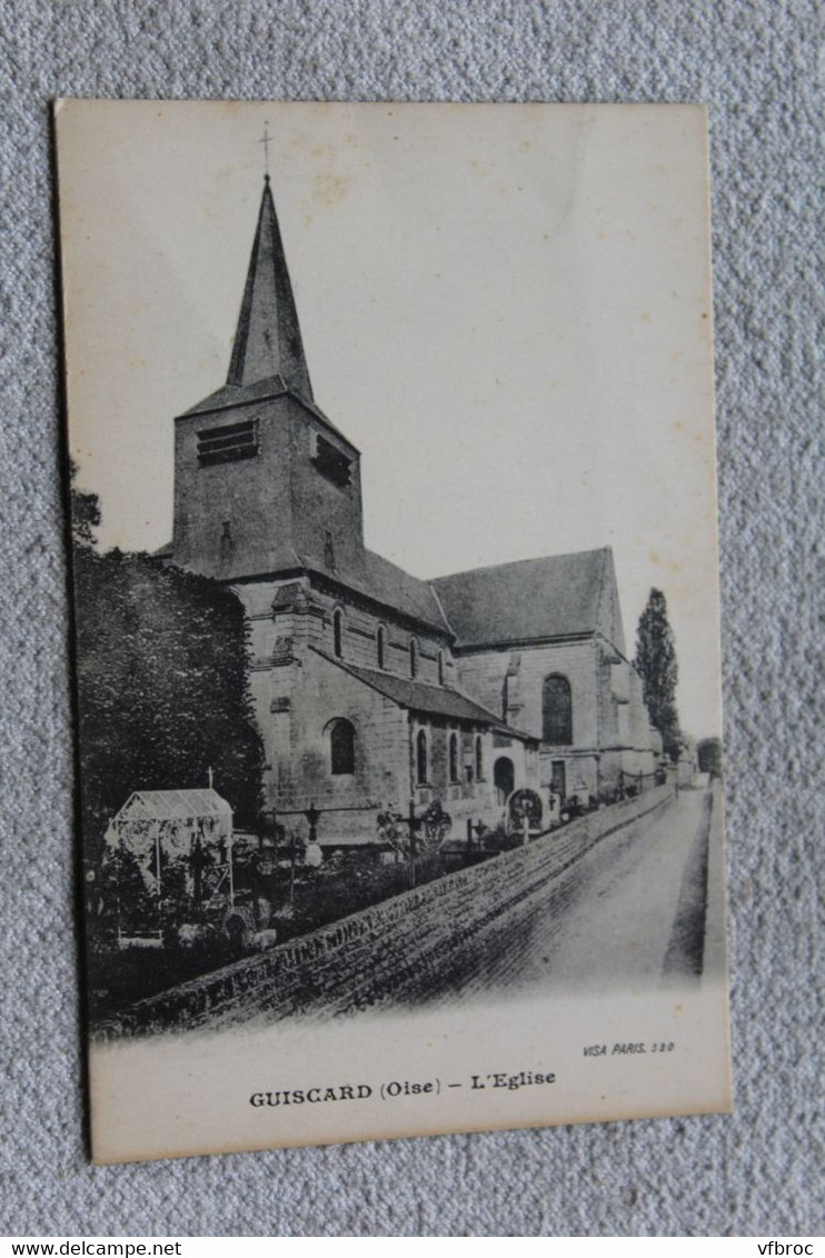 Guiscard, L'église, Oise 60 - Guiscard