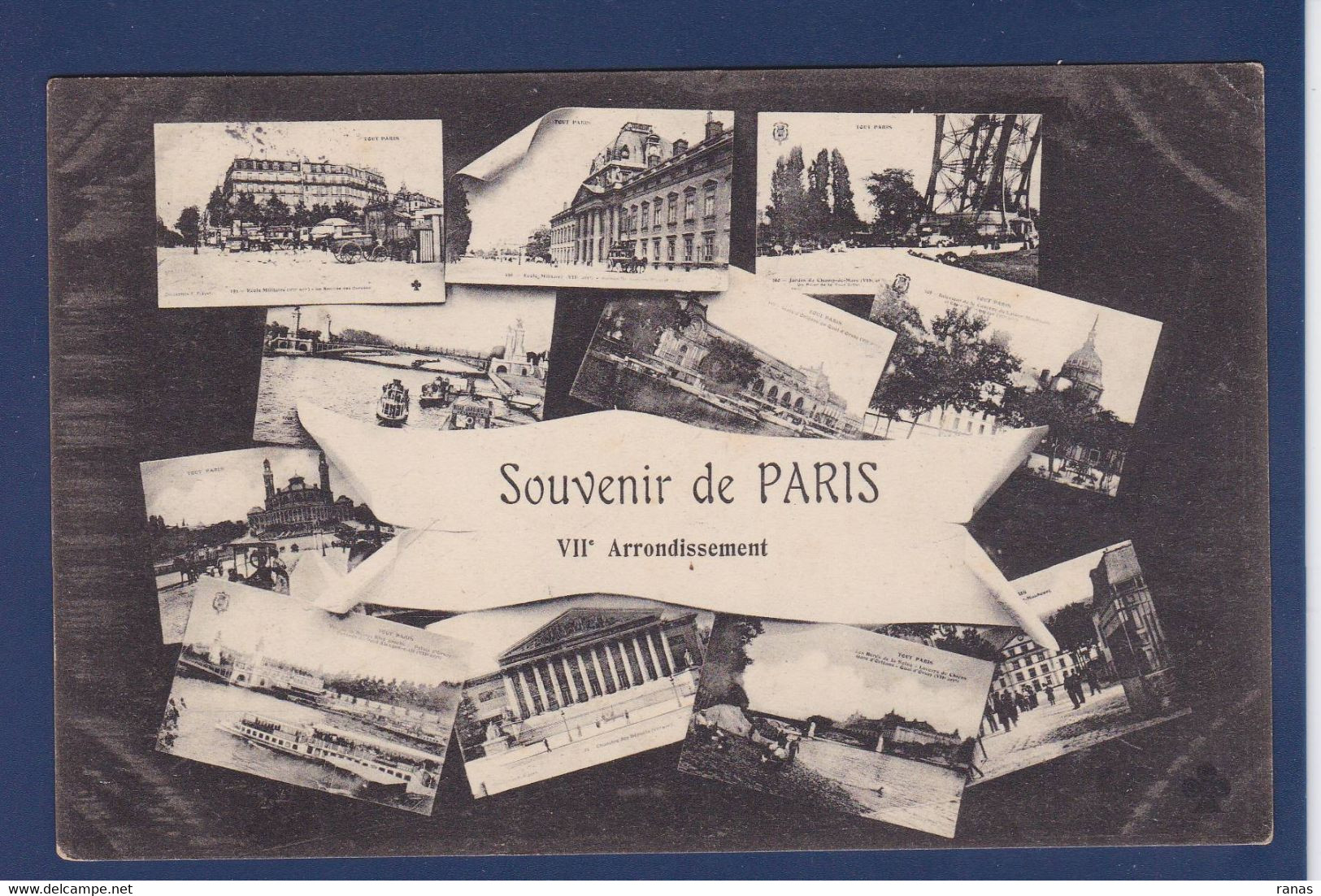 CPA [75] Paris > Arrondissement: 7 Circulé - District 07