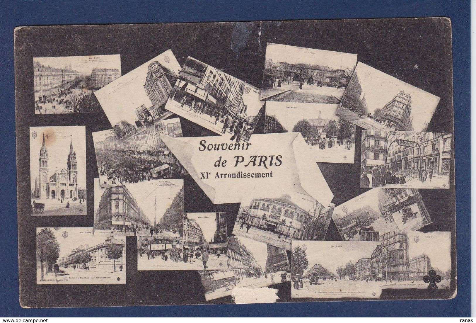 CPA [75] Paris > Arrondissement: 11 Circulé - Paris (11)