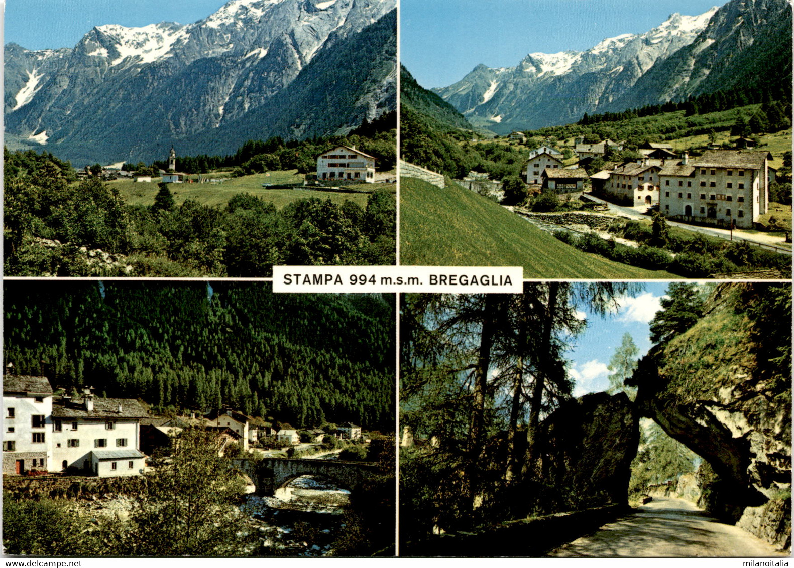 Stampa - Bregaglia - 4 Bilder (449) * 20. 9. 1982 - Bregaglia