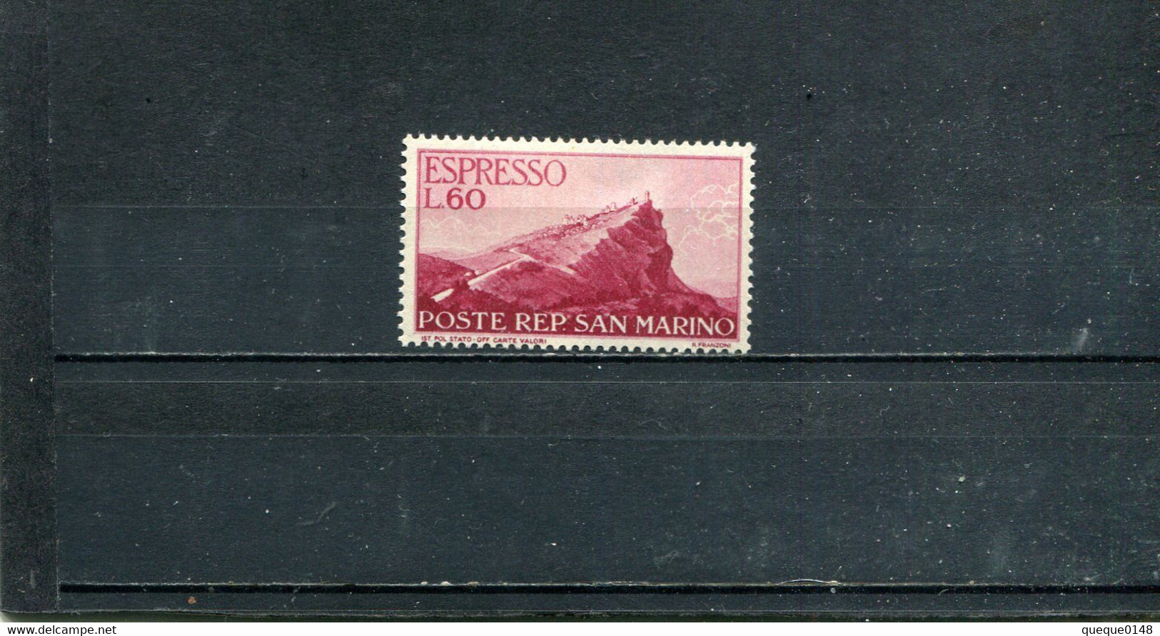 Saint-Marin 1950 Yt 21 * - Sellos De Urgencia