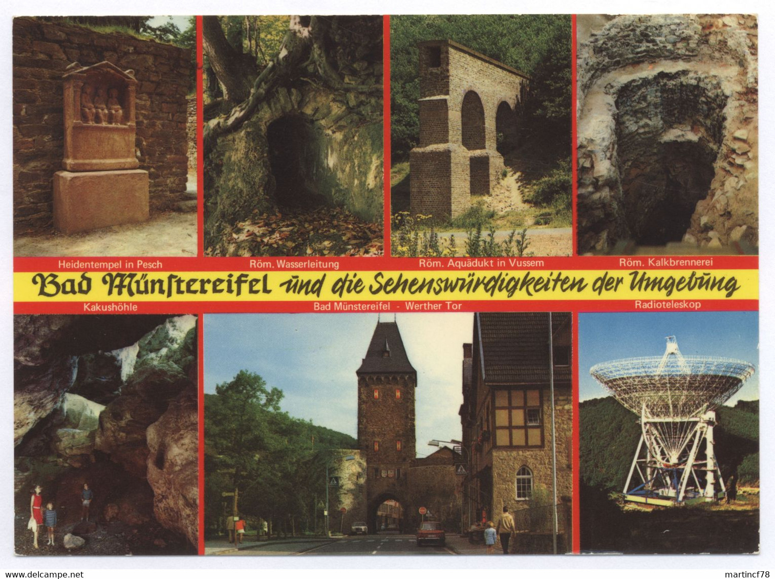 5358 Bad Münstereifel Und Die Sehenswürdigkeiten Der Umgebung 1975 - Bad Münstereifel