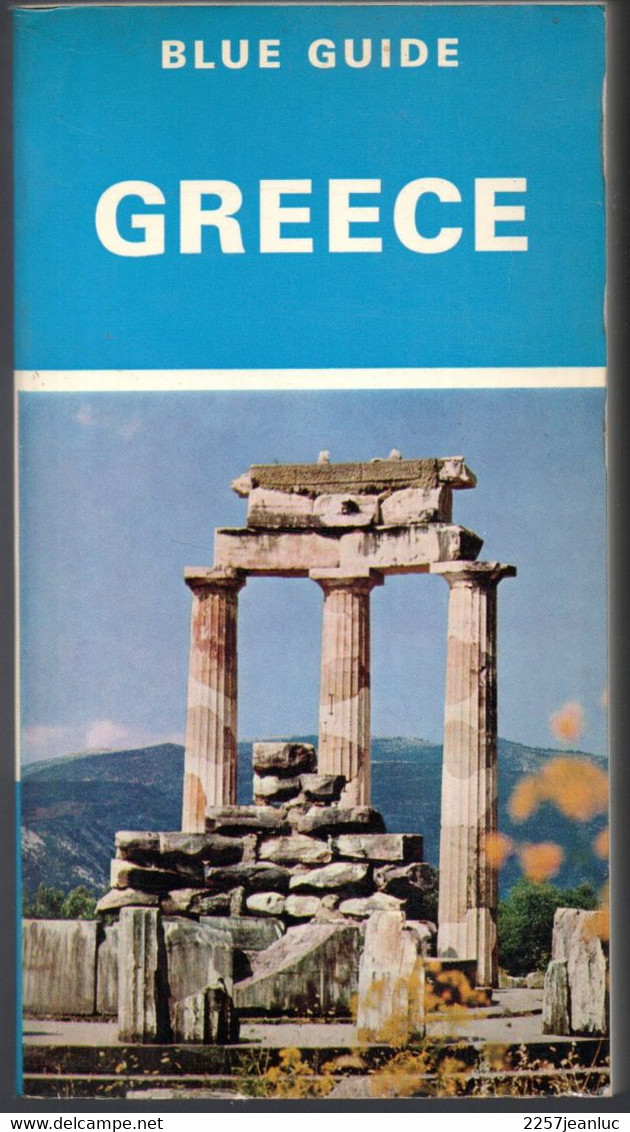 The Blue Guides  - Greece - Stuart Rossiter M.a - London Ernest Benn Limited 1977 - Europe