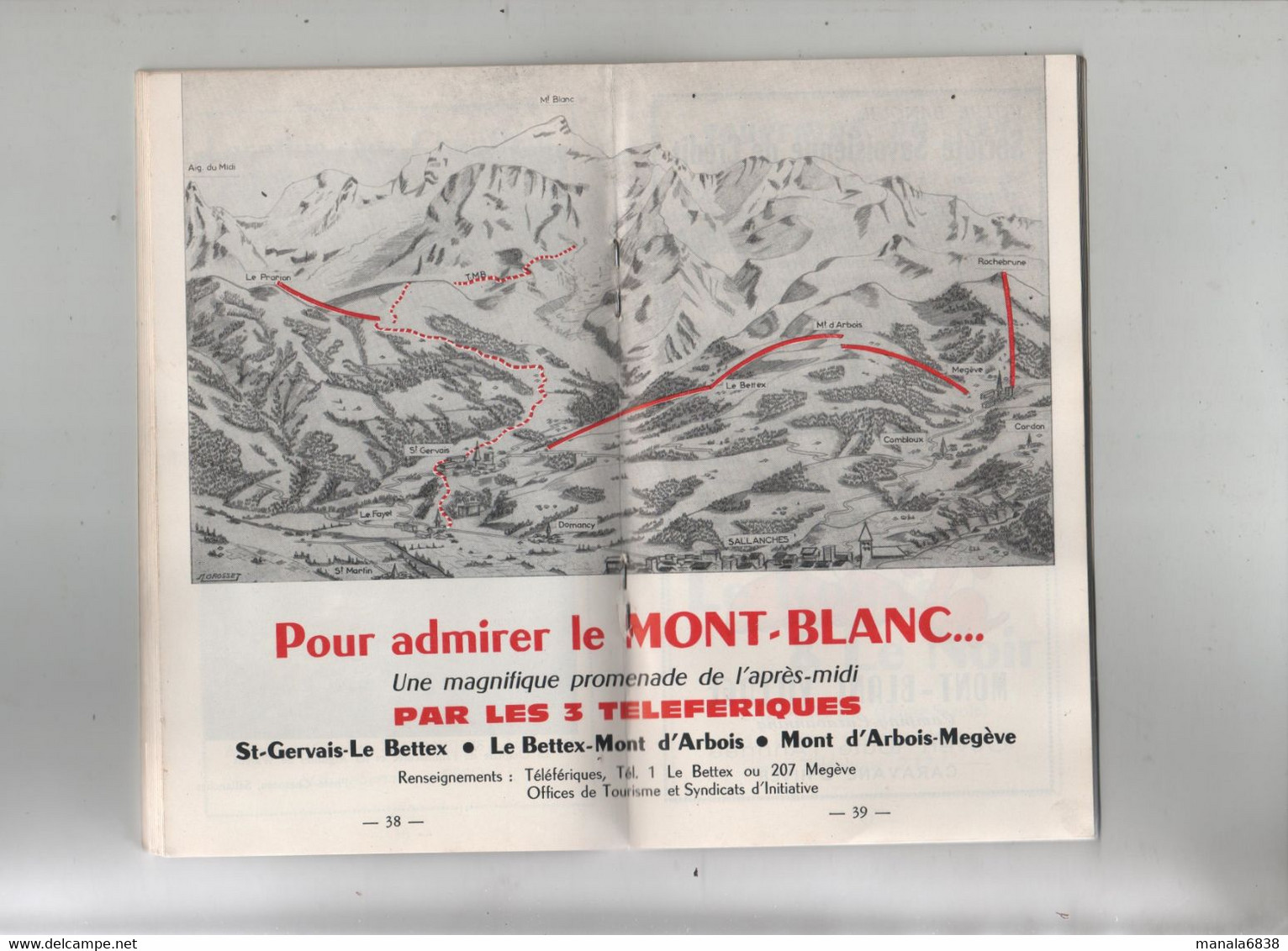 La Saison à Sallanches 1963 Mont Blanc Téléfériques Match Football Reims Lyon Championnats Monde Cyclisme Route - Rhône-Alpes