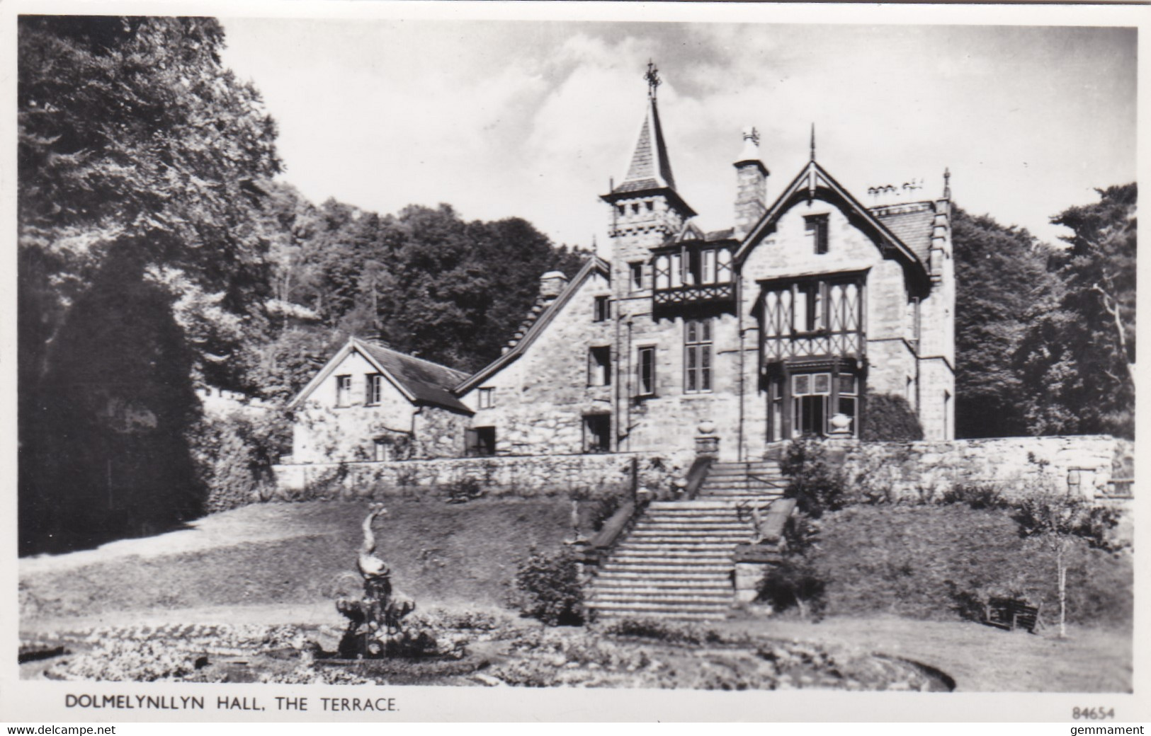 DOLMELYNLLYN HALL - THE TERRACE - Carmarthenshire